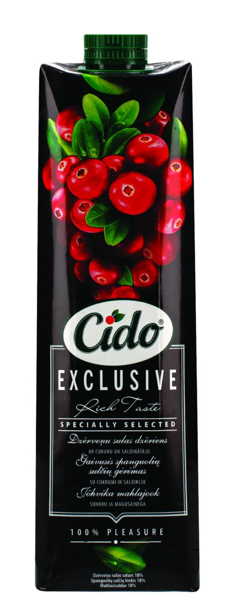 Spanguolių nektaras EXCLUSIVE CIDO, 1 l