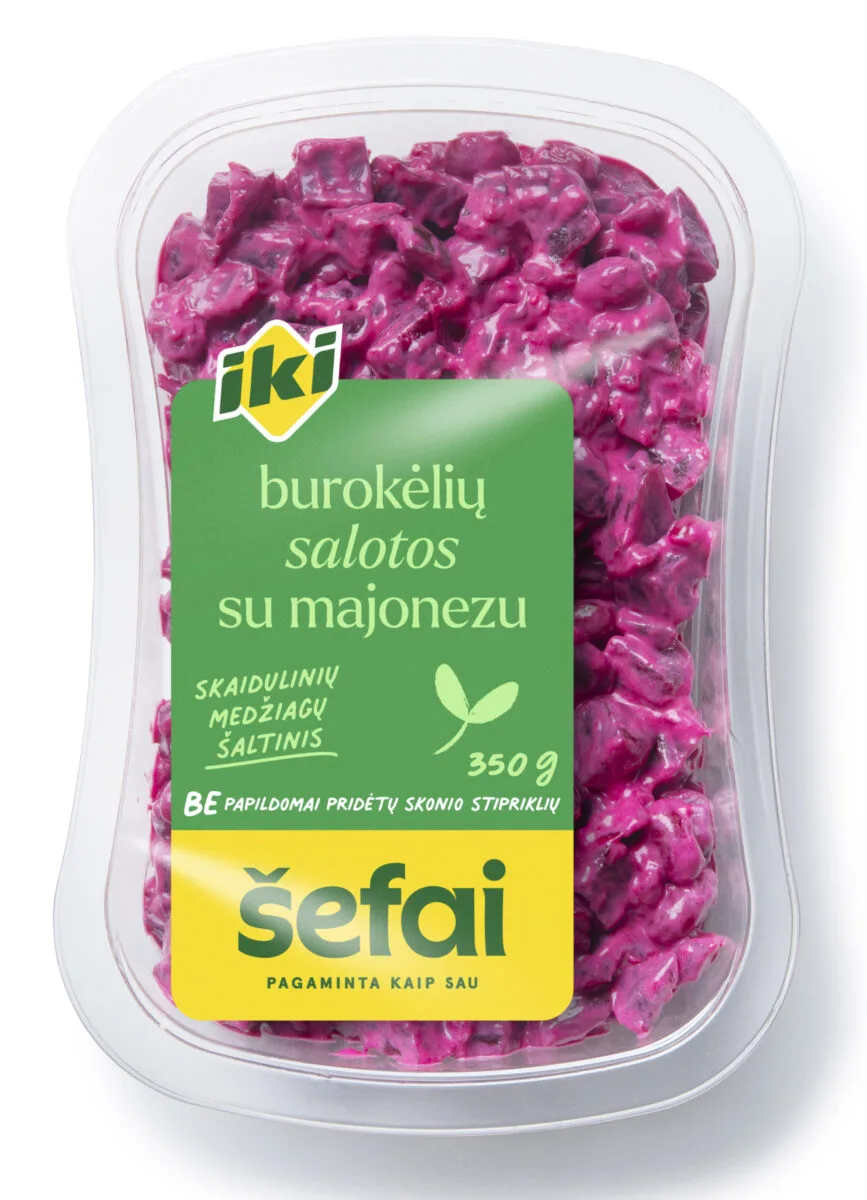 BUROKĖLIŲ SALOTOS su majonezu, 350 g